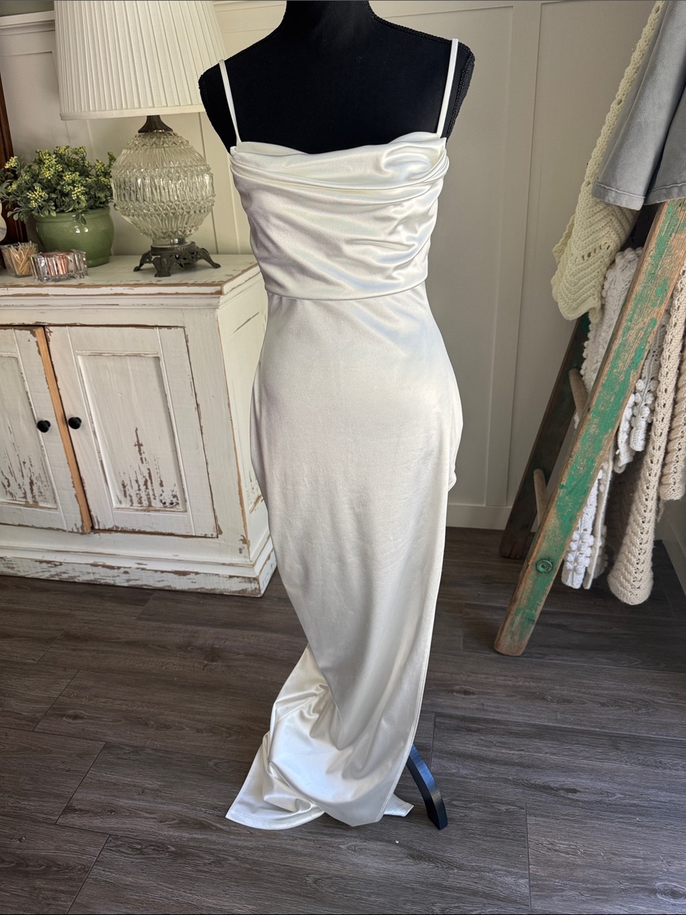White Evening Gown or Wedding 2nd look!